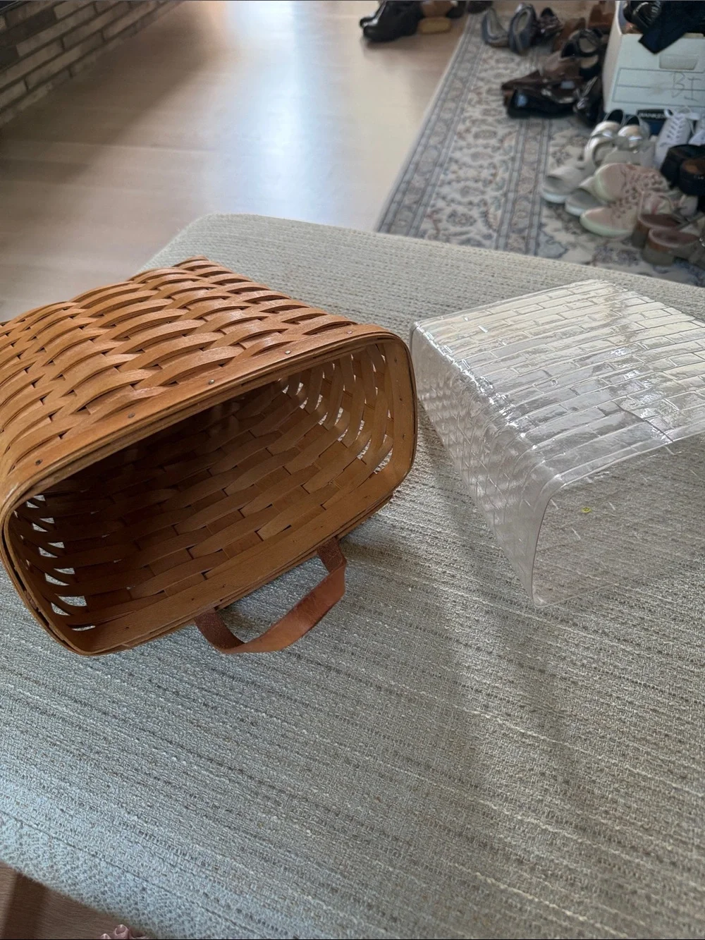 Longaberger Handmade Basket to Hang